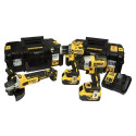 DEWALT ZESTAW COMBO 18V DCK384P2T (DCD796+DCF887+DCG405) 2x5,0Ah