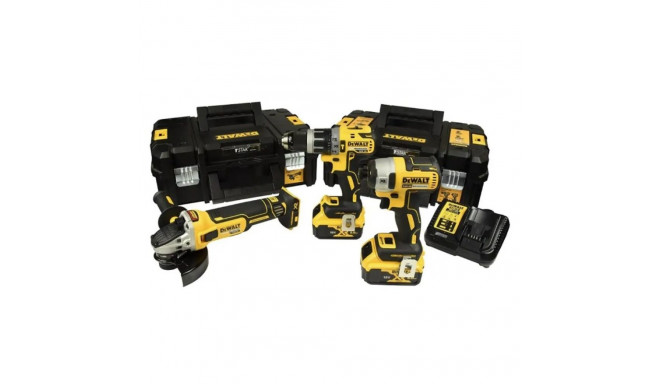 DEWALT.ZESTAW COMBO 18V DCK384P2T (DCD796+DCF887+DCG405) 2x5,0Ah