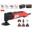 Yato YT-82220 oscillating multi-tool Black, Red 300 W 22000 OPM Yato YT-82220 oscillating multi-tool Black, Red 300 W 22000 OPM