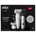 Braun Silk-épil 9 9-341 epilator 40 tweezers White