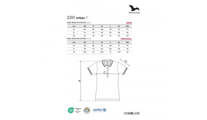 Adler Urban naiste polosärk 220 sinine XL