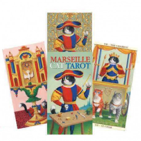 Lo Scarabeo Marseille Cat Tarot Cards