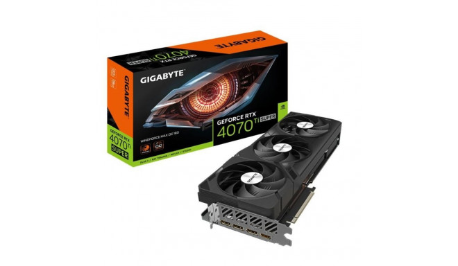 Graphics card GeForce RTX 4070 Ti SUPER WINDFORCE MAX OC 16G GDDR6X 256bit