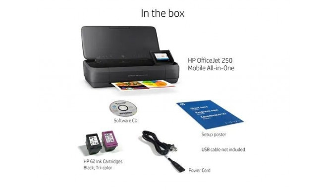 HP printer Officejet 252 AiO CZ992A