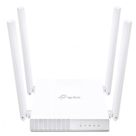 The TP-Link Archer C24 (AC750) is a compact dual-band Wi-Fi router designed for sma