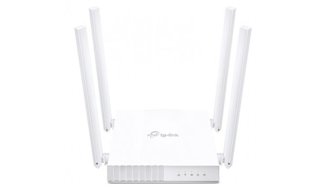 The TP-Link Archer C24 (AC750) is a compact dual-band Wi-Fi router designed for sma