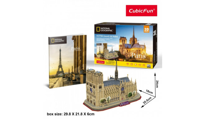 Cubicfun Puzzle 3D Notre Dame N.G.