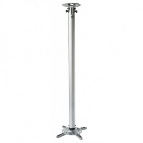 Arm for projector 110-190cm ceiling, 15kg, silver