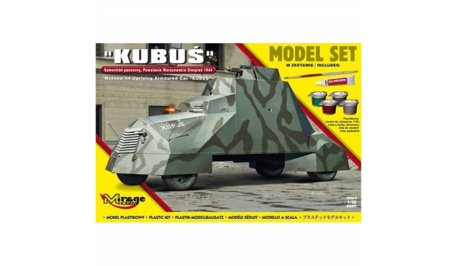 Armored car Kubuś set