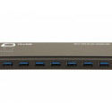 7 ports USB 3.0 Hub,2 power charge ports