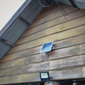V-TAC 16W Black IP65 Solar LED Projector, Remote Control, Timer VT-40W 4000K 1050lm