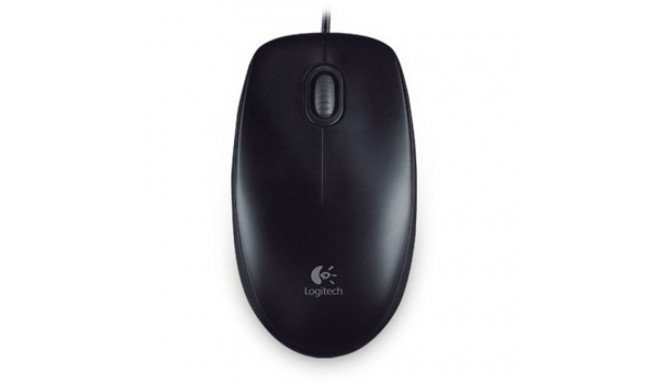 Logitech hiir B100 Optical, must