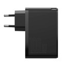 Baseus USB laadija GaN2 Pro Quick 2xUSB + 2xUSB-C 100W EU, must
