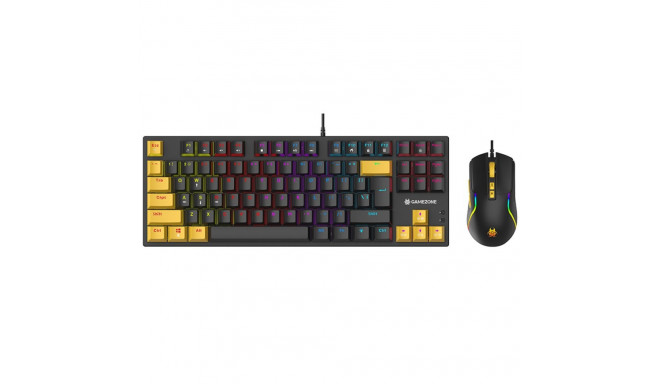Zestaw mysz i klawiatura mechaniczna Tracer GAMEZONE HORNET87 USB