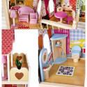 Domek drewniany dla lalek - willa D11252