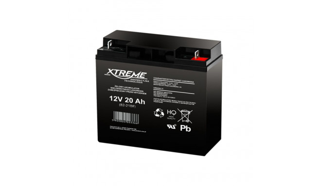 82-218# Geelakumulaator 12V 20Ah Xtreme