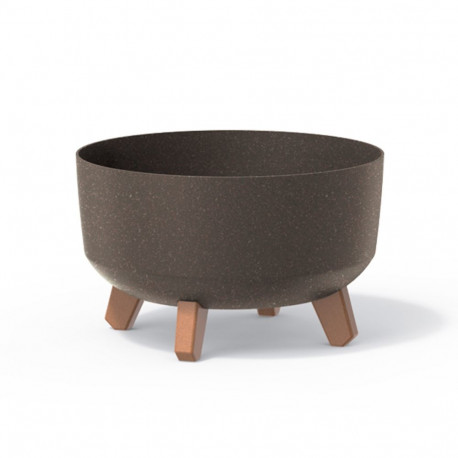 Doniczka Gracia Low Eco Wood DGRL300LW kawa eco