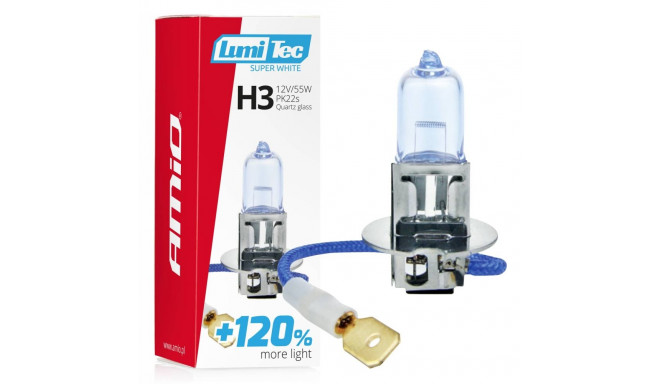 Halogeenpirn H3 12V 55W Lumitec Super White +120% AMIO-02136