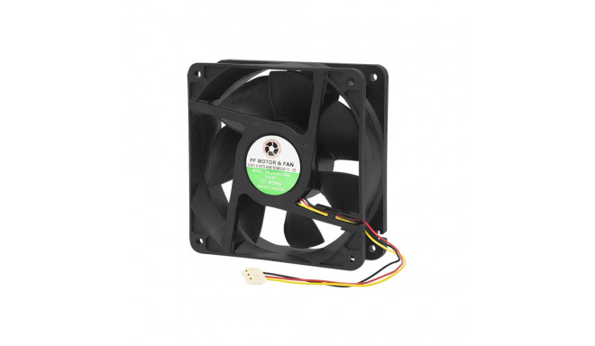 85-132# Ventilaator 120x38mm 24v kuullaager 3-juhtmeline