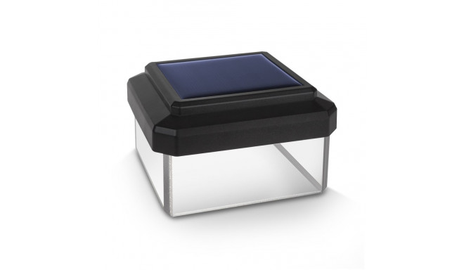 Lampa solarna LED na słupek GreenBlue, 60x40mm, daszek kopertowy, GB125