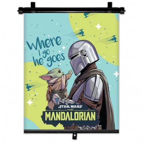 Roleta päikesekaitse 1 tk 36*45 cm the mandalorian