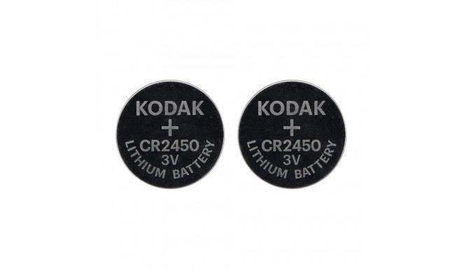 Kodak Max lithium CR2450 patarei, 2 tk