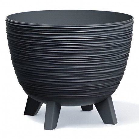 Furu lillepott DFUR300-S433, läbimõõt 290mm, antratsiit