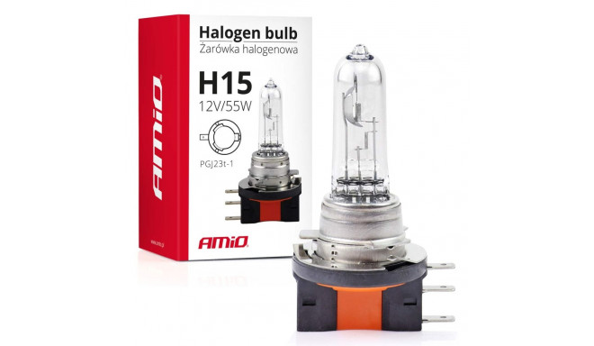 Halogeenpirn H15 12V 55W AMiO-01490