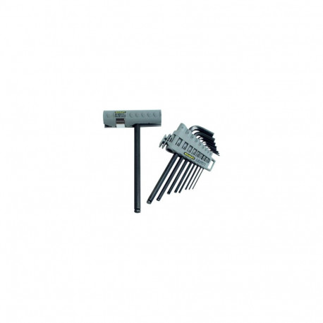 Imbusvõtmete komplekt 9 tk, 1.5-10mm, multifunktsionaalne komplekt