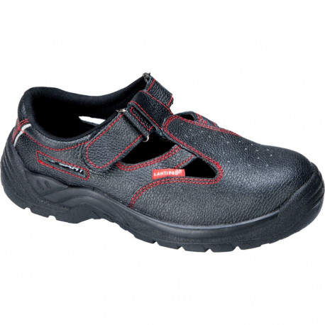 nahast mustad sandaalid, s1 fo sr, "43", ce, lahti