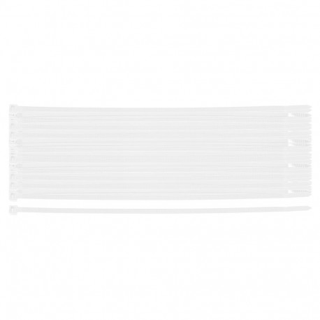 Opaski zaciskowe EXTREME 4.8 x 200 mm valged, 100 tk