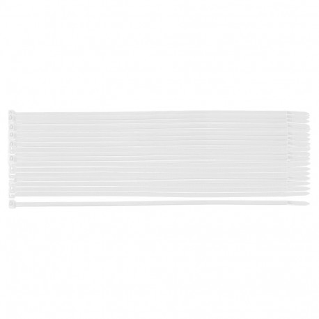 Opaski zaciskowe EXTREME 3.6 x 200 mm, białe, 100 szt. (5 tk.)