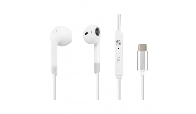32-831# Słuchawki blow b-17 white usb-c