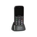 75-030# Telefon dla seniora blow czarny z podstawką s18d