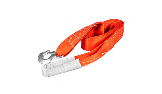 Lina holownicza linka do holowania taśmowa 7000 kg 60 mm 5 m hak + ucho amio-03992