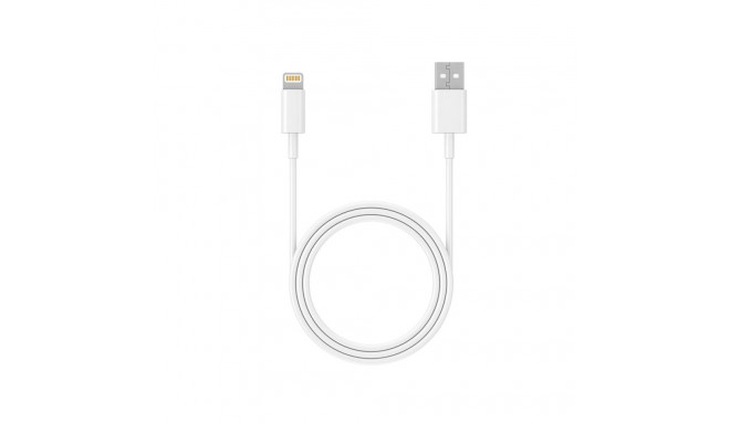 Kaabel TRACER USB 2.0 iPhone AM - lightning 1,0m WH valge