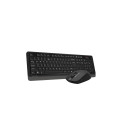Zestaw klawiatura + mysz A4TECH Fstylet FG1012 WRLS Black