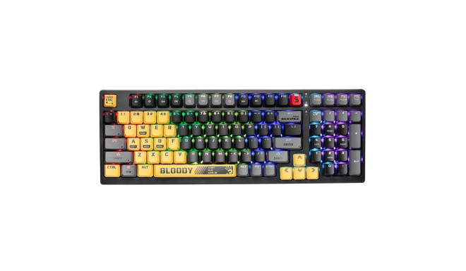 Klawiatura mechaniczna A4TECH BLOODY S98 USB Sports Lime (BLMS Red Plus Switches)