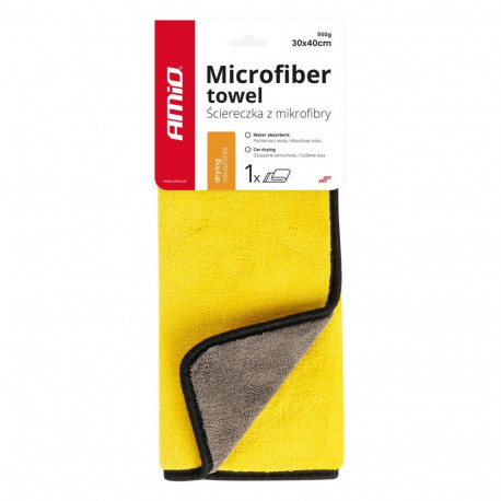 mikrokiust auto kuivatamise rätik 60x40 cm amio-03756