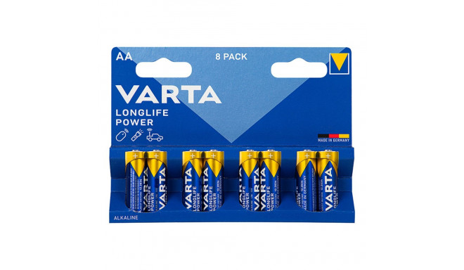 82-647# Aluseline patarei AA 1.5 LR6 Varta Longlife Power