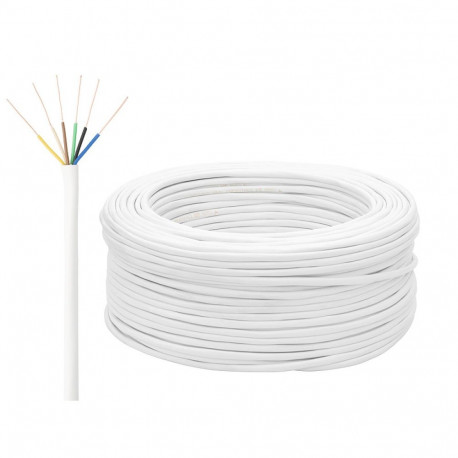 5526# Przewód domofonowy alarmowy ytdy 6x0,5 (100 tk.)