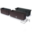 Doniczka z hakami Rato Case DRC400W umbra