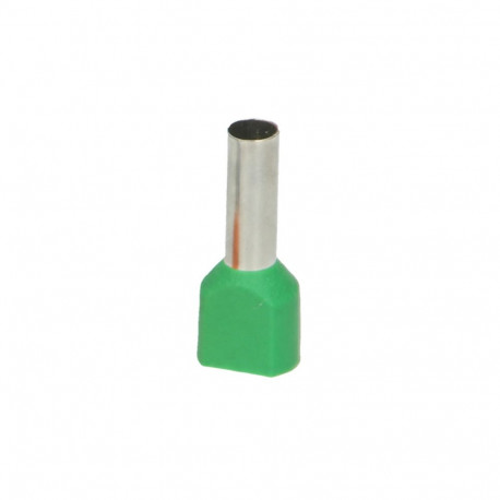 isoleeritud topelthülss, maksimaalne ristlõige 6mm², vaskhülsi pikkus 14mm, blister 25 tk