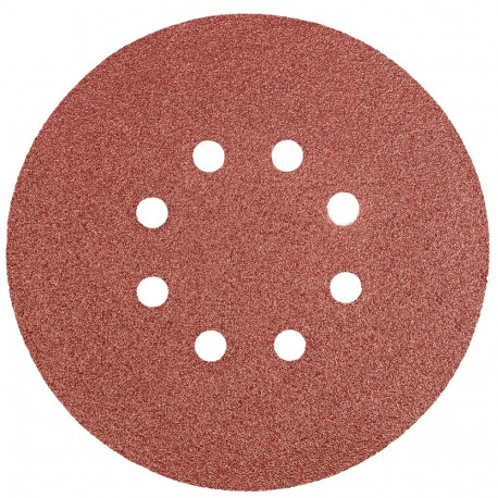 150 mm lihvimiskettad K80, 5 tk, 8 avaga