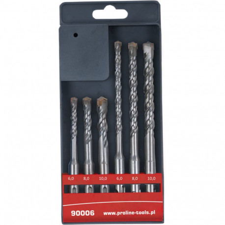 Proline betoonipuuriterad SDS-plus komplekt 6 tk (6,8,10*110,160)