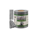 Taśma ogrodzeniowa 19cmx35m 630g/m2 szara 23704