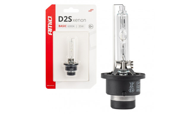 Ksenoonpirn xenon d2s 6000k basic blister amio-03861