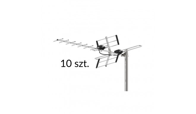 21-054# Antena dvb-t atd31s vhf/uhf mux8 kierunkowa pasywna 10-pak