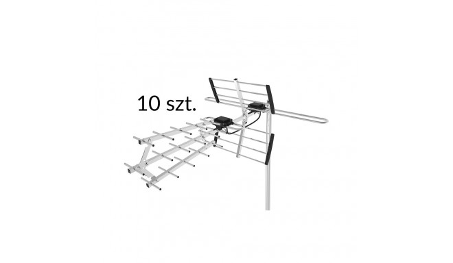 Antenni dvb-t atd27s vhf/uhf mux8 passiivne 10-pakk