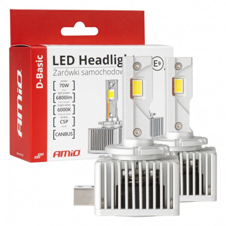 Autolambid LED seeria D-Basic D3S/D8S/D3R 6000K Canbus Amio-03628